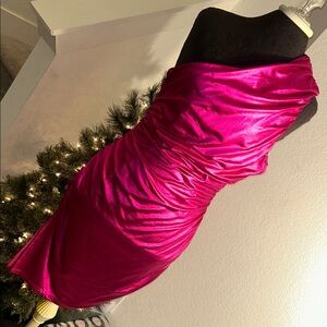 Fashion Nova Fuchsia Dress